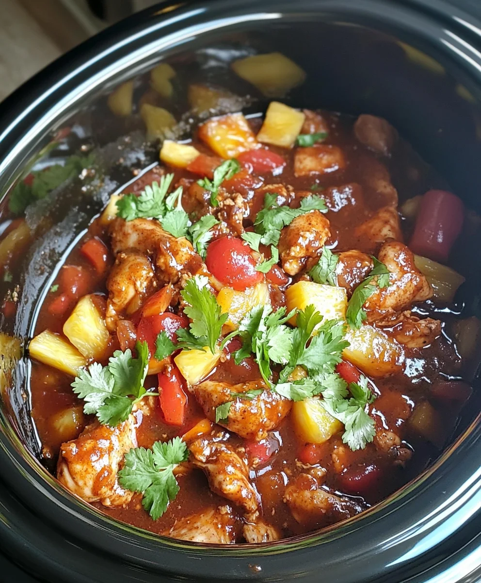 Sweet Hawaiian Crockpot Chicken Recipe