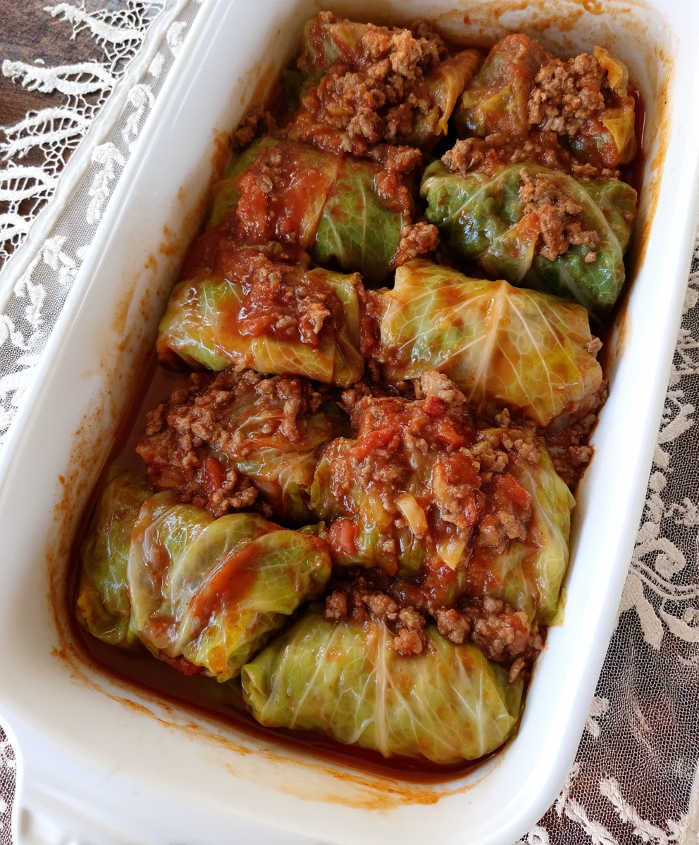 Country Cabbage Rolls Straight From A Mennonite Kitchen