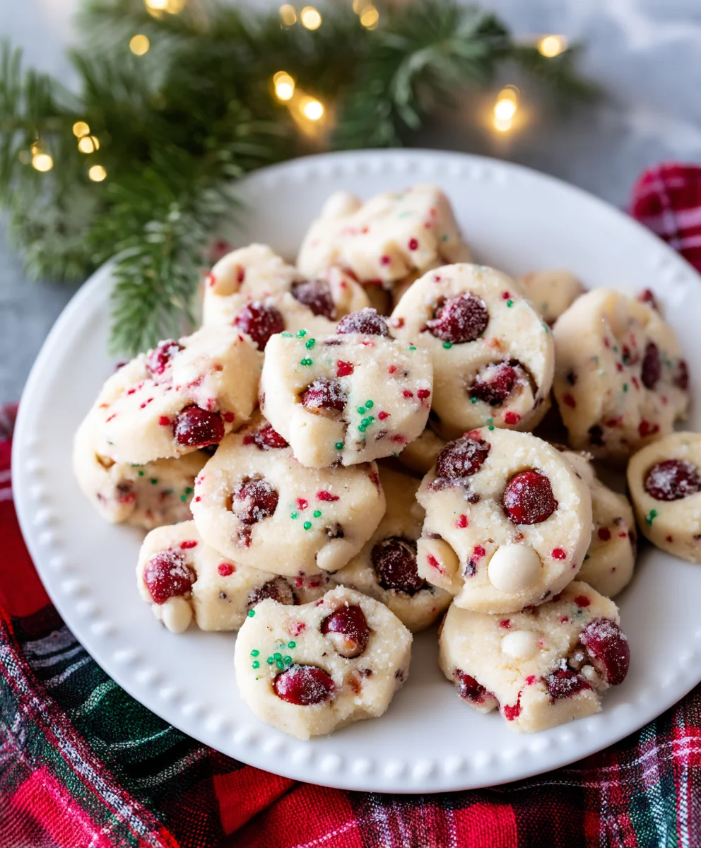 Christmas Maraschino Cherry Shortbread Cookies 23 Christmas Maraschino Cherry Shortbread Cookies