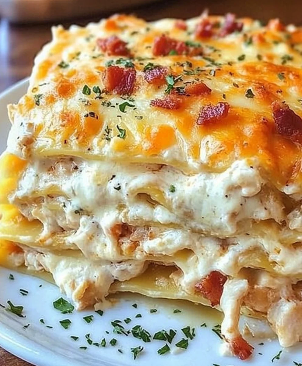 Crack Chicken Lasagna