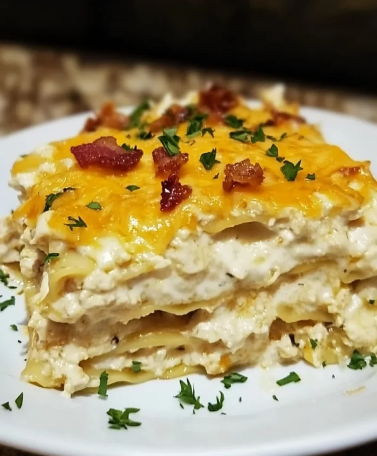 Crack Chicken Lasagna
