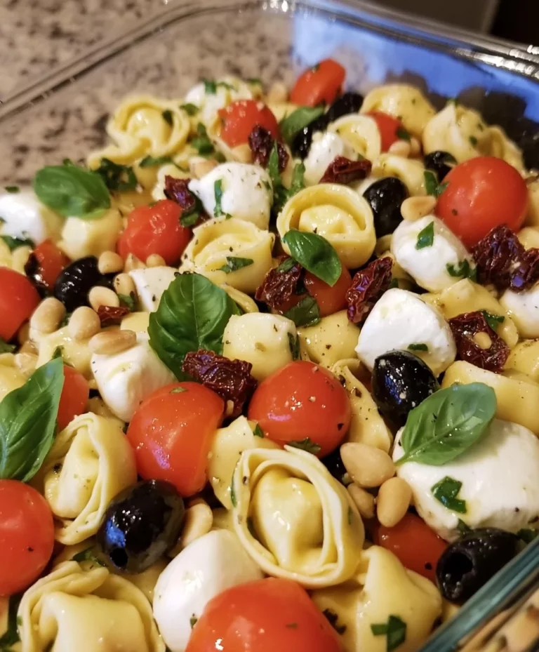 Tuscan Tortellini Pasta Salad