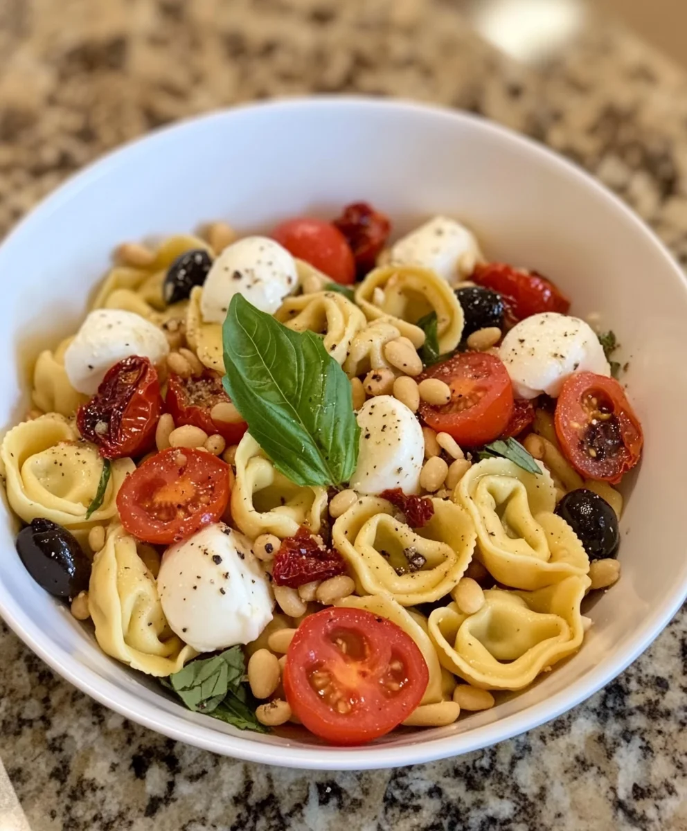 Tuscan Tortellini Pasta Salad