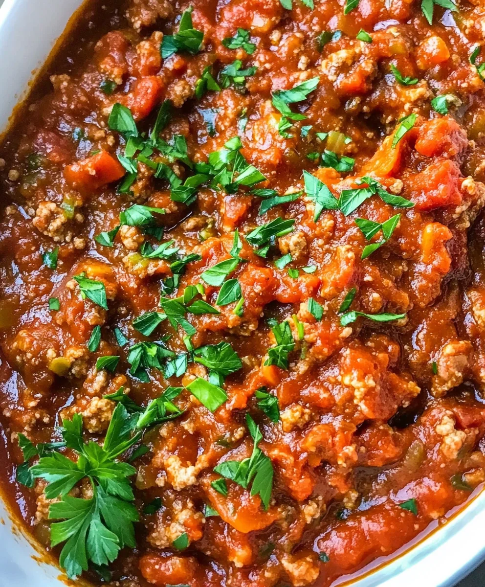 Pioneer Woman's Spaghetti Sauce