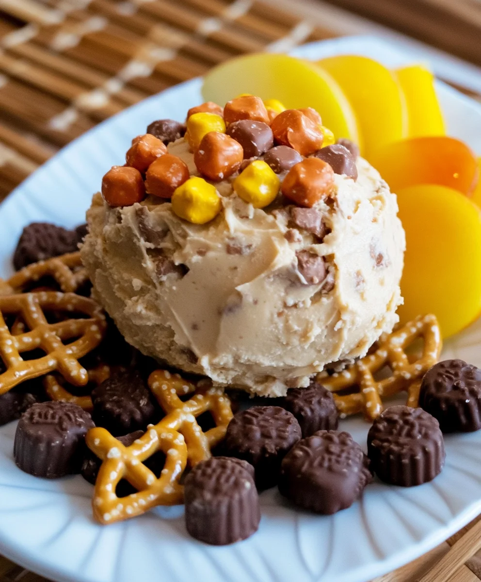 Reese's Peanut Butter Cream Cheese Ball