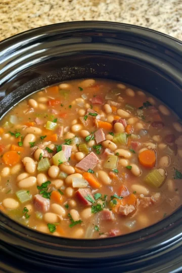 Crock Pot Great Northern Beans