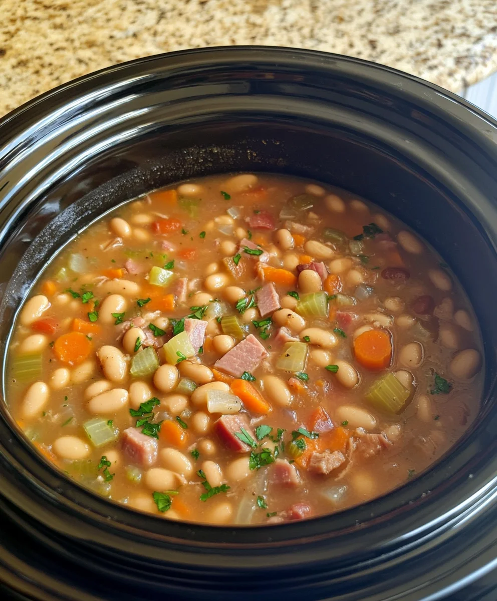 Crock Pot Great Northern Beans