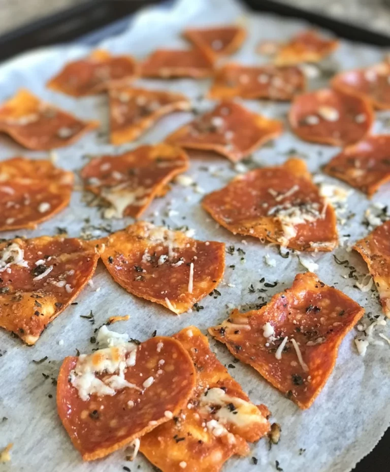 2 Ingredient Pizza Chips