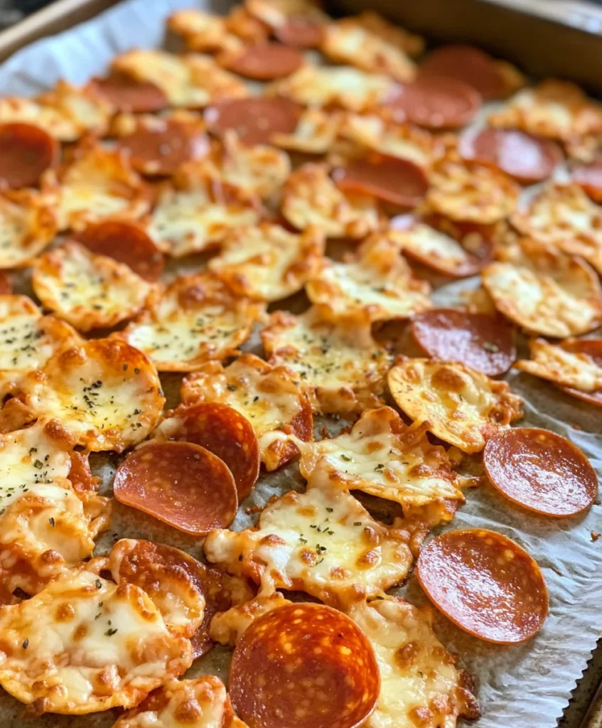 11 College Football Pizza Recipes and Cheesy Snacks 1 2 Ingredient Pizza Chips