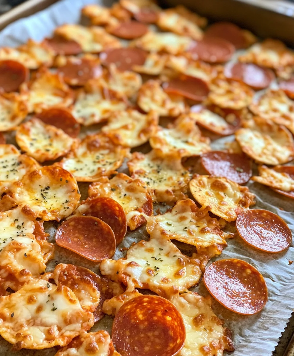 2 Ingredient Pizza Chips