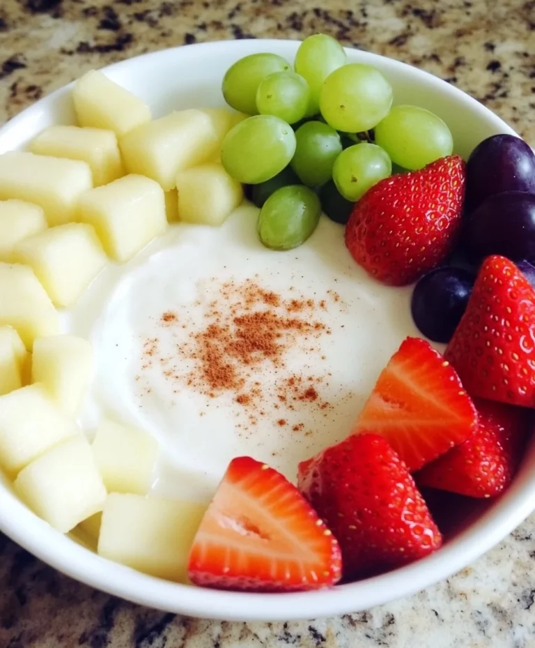 Quick & Easy Fruit and Dip