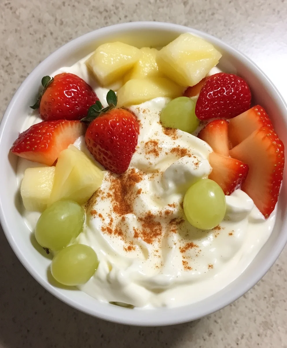 Quick & Easy Fruit and Dip