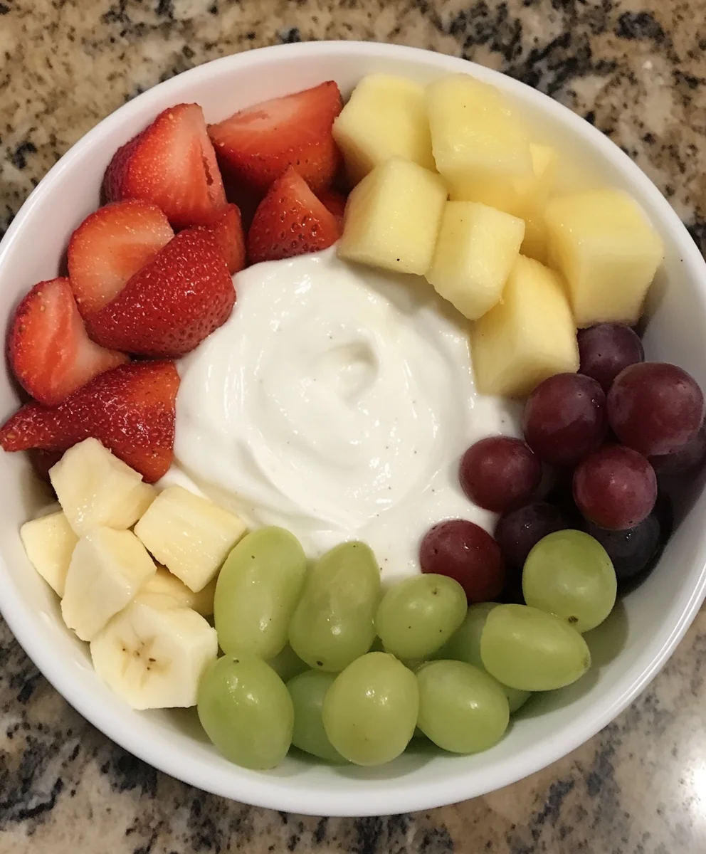 Quick & Easy Fruit and Dip