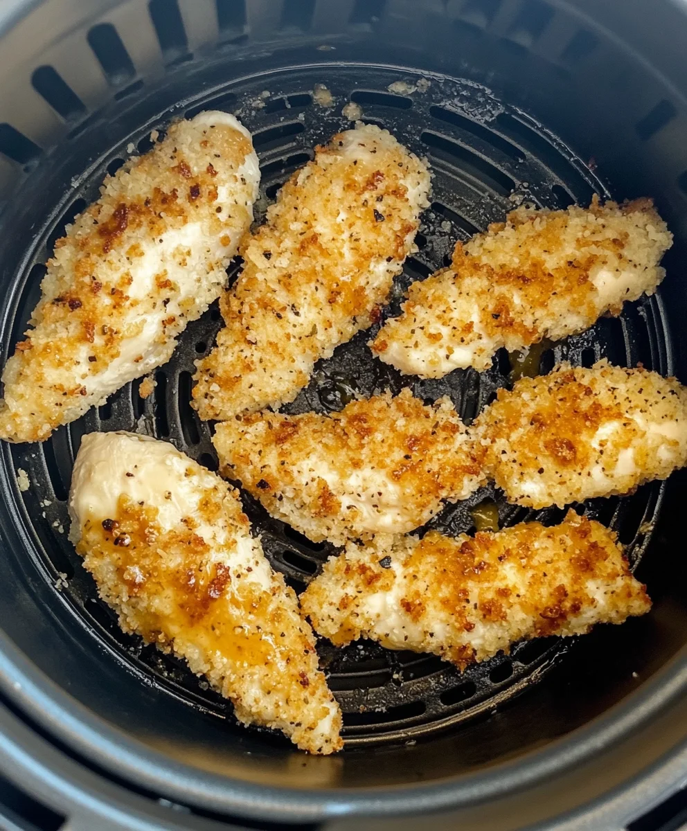 Air Fryer Honey Butter Garlic Chicken Tenders