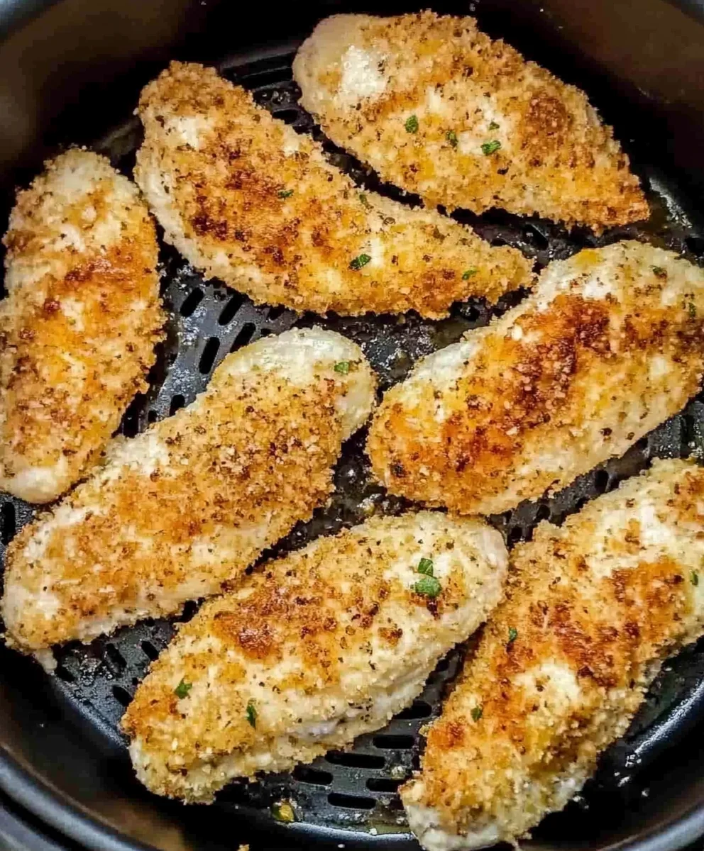 Air Fryer Honey Butter Garlic Chicken Tenders