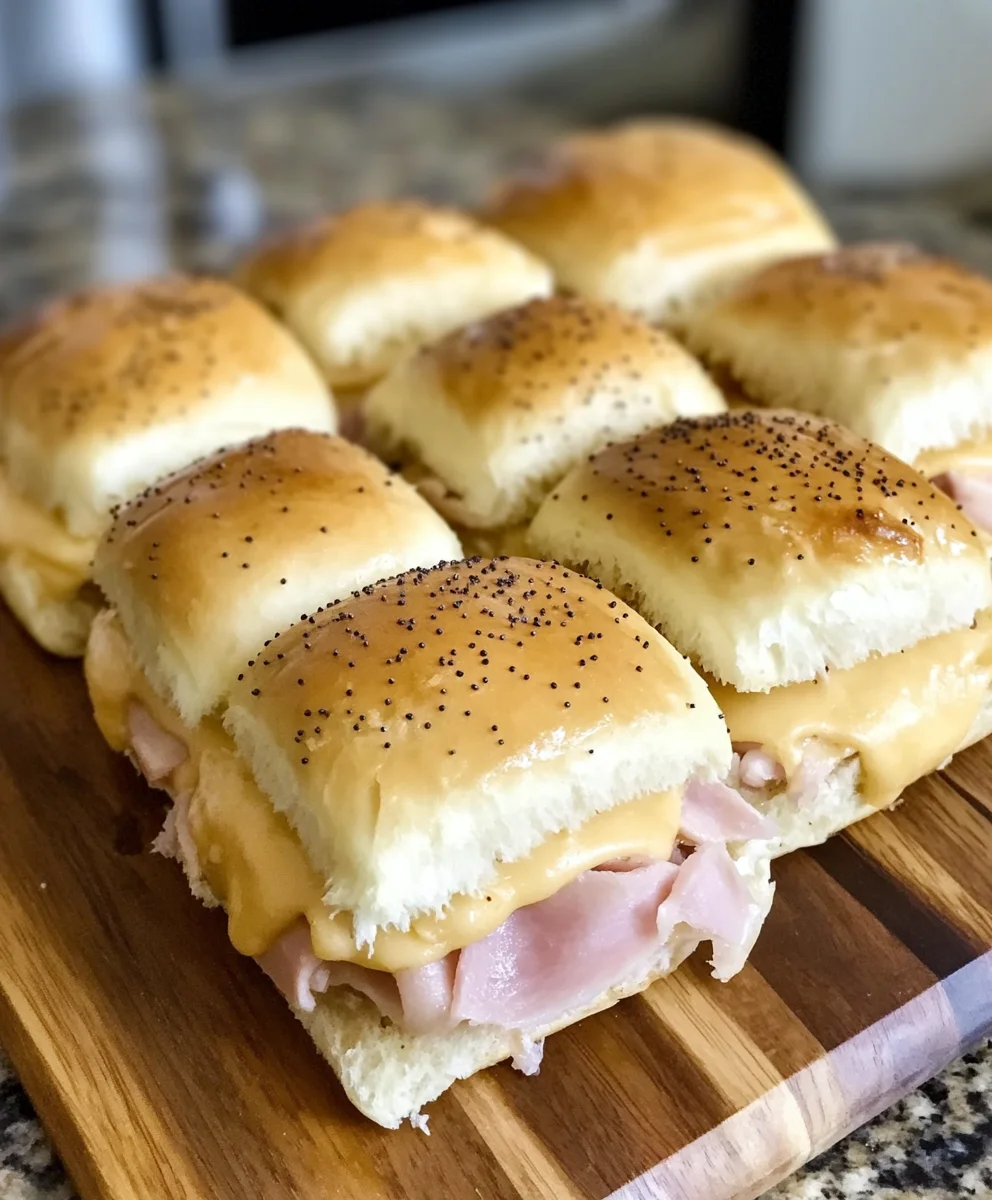 King's Hawaiian Ham and Swiss Sliders