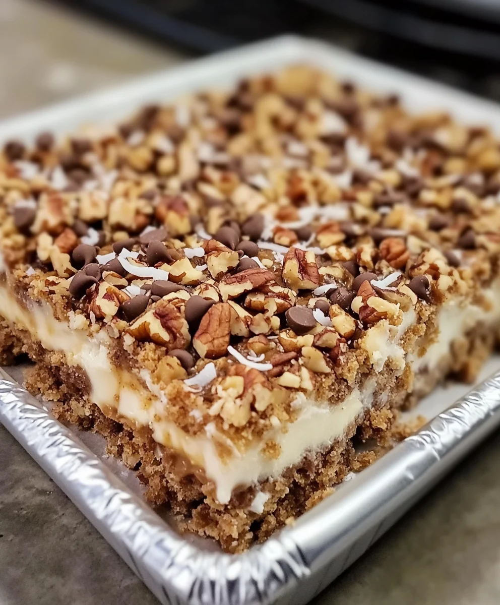 Biscoff Magic Bars