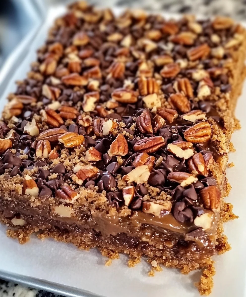 Biscoff Magic Bars