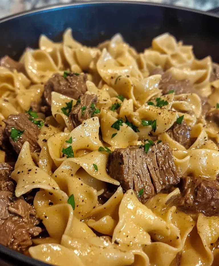 Easy Beef & Noodles