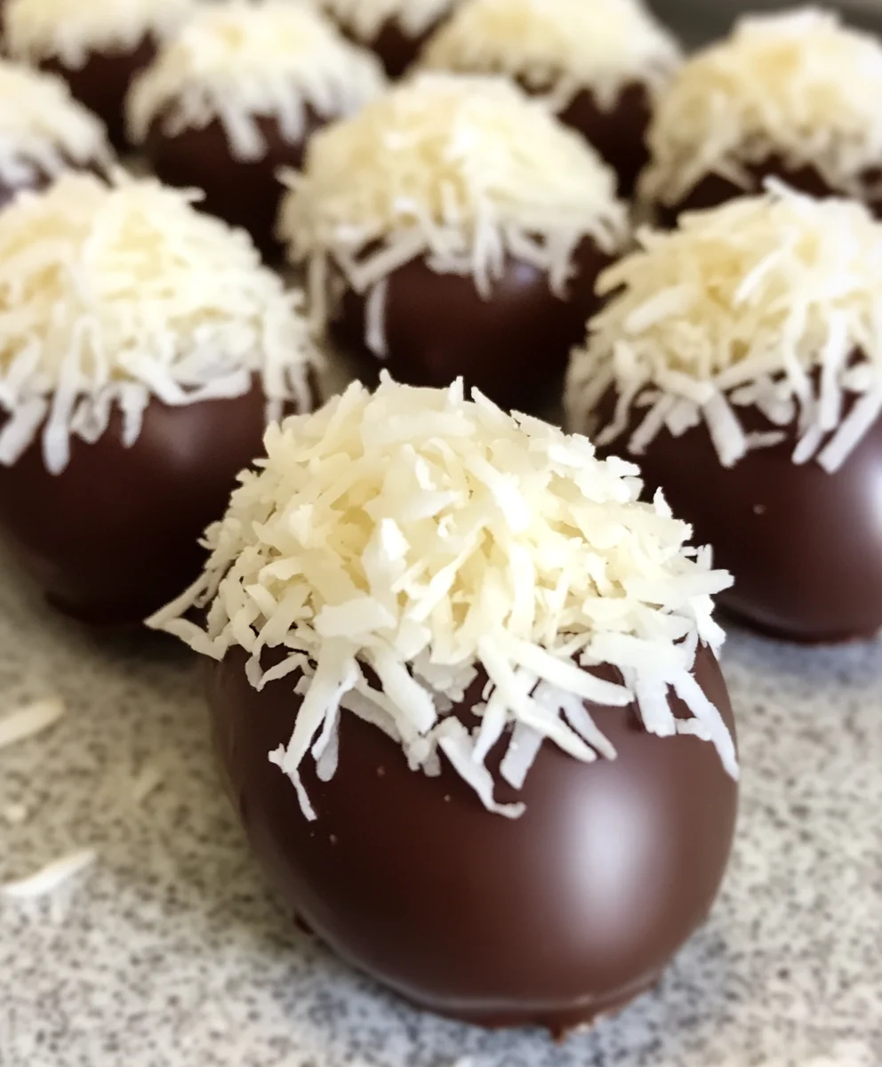 Coconut Easter Eggs