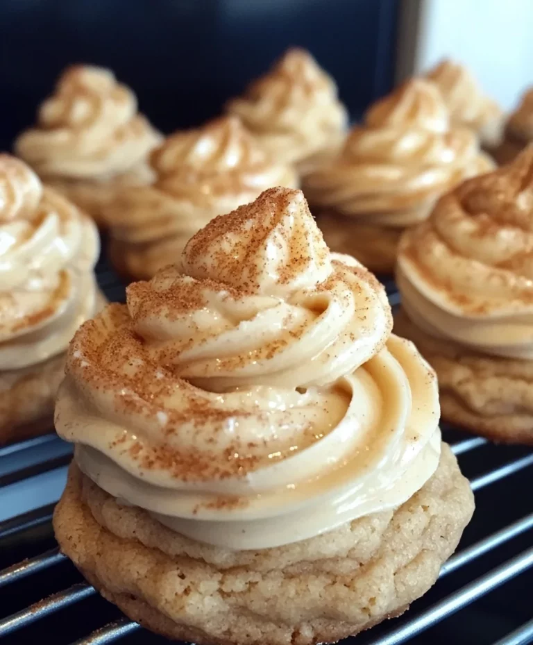 Soft Biscoff Cookies with Biscoff Buttercream Icing