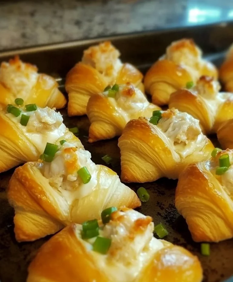 Crab & Cheese Filled Crescent Rolls