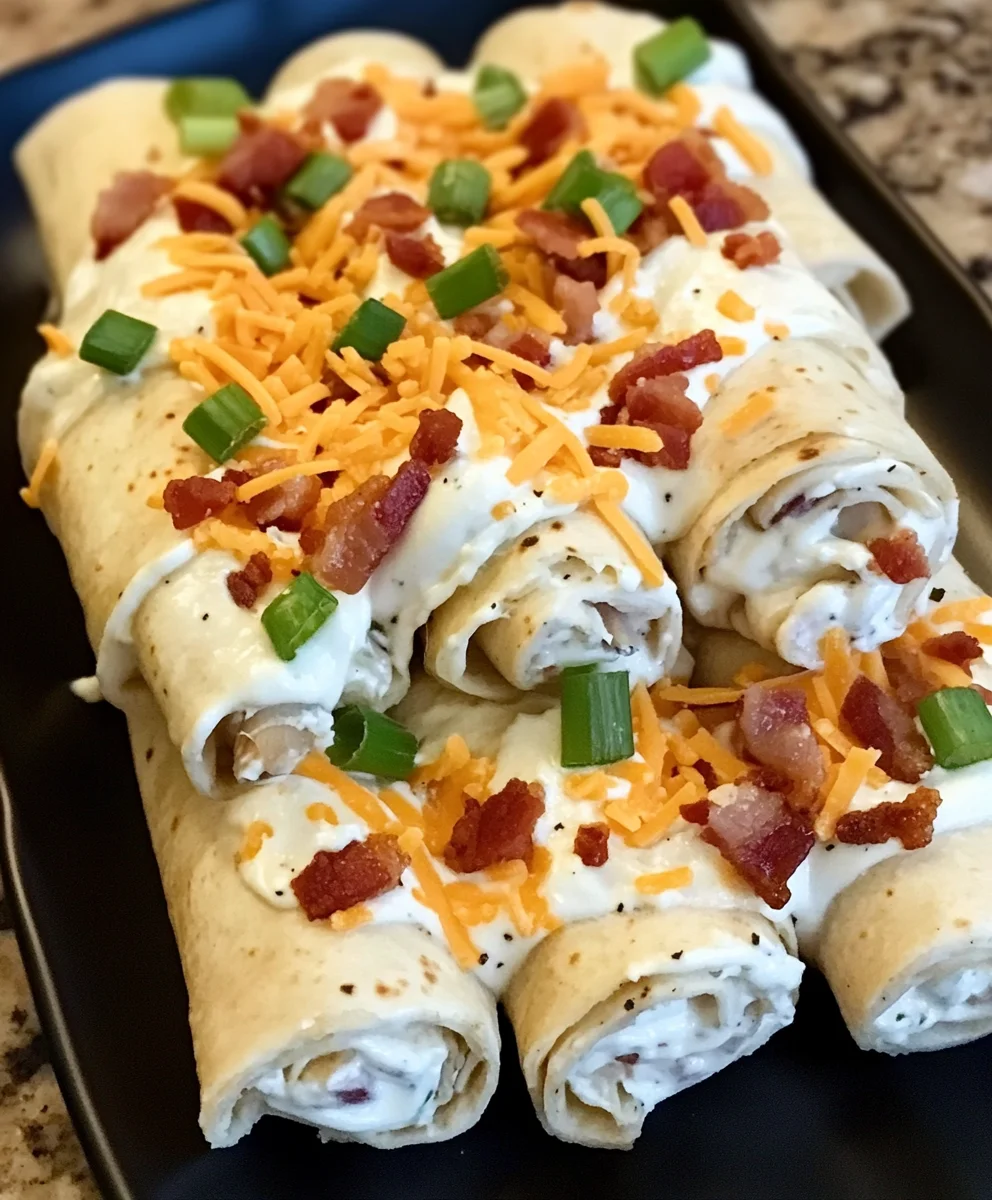 Creamy Bacon Ranch Roll-Ups