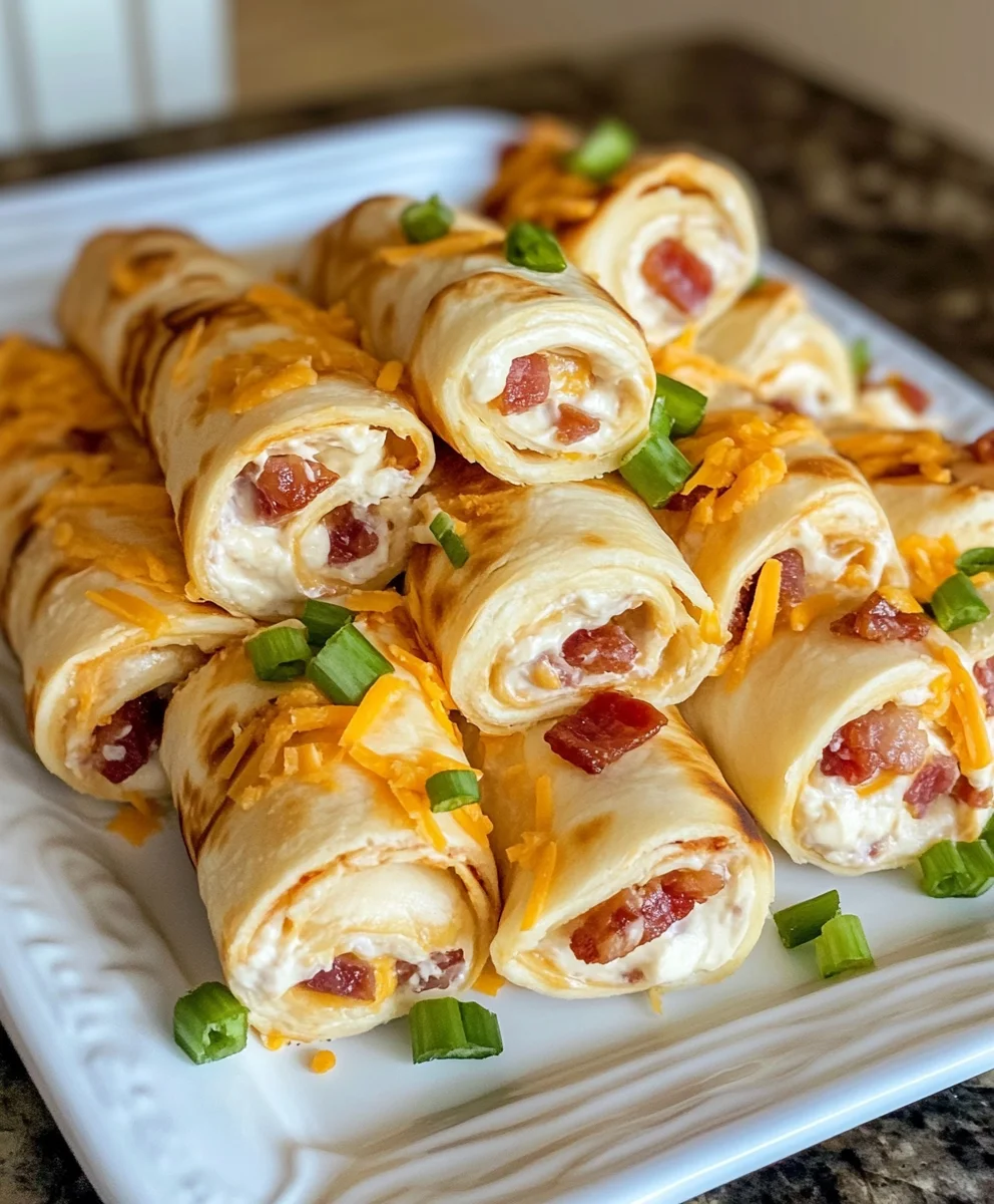 Creamy Bacon Ranch Roll-Ups