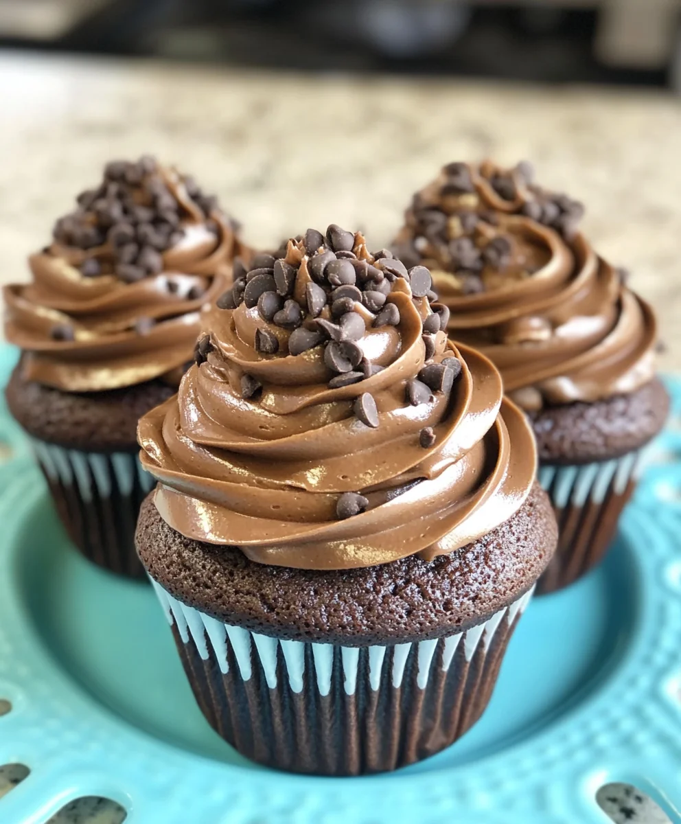 Death By Chocolate Cupcakes