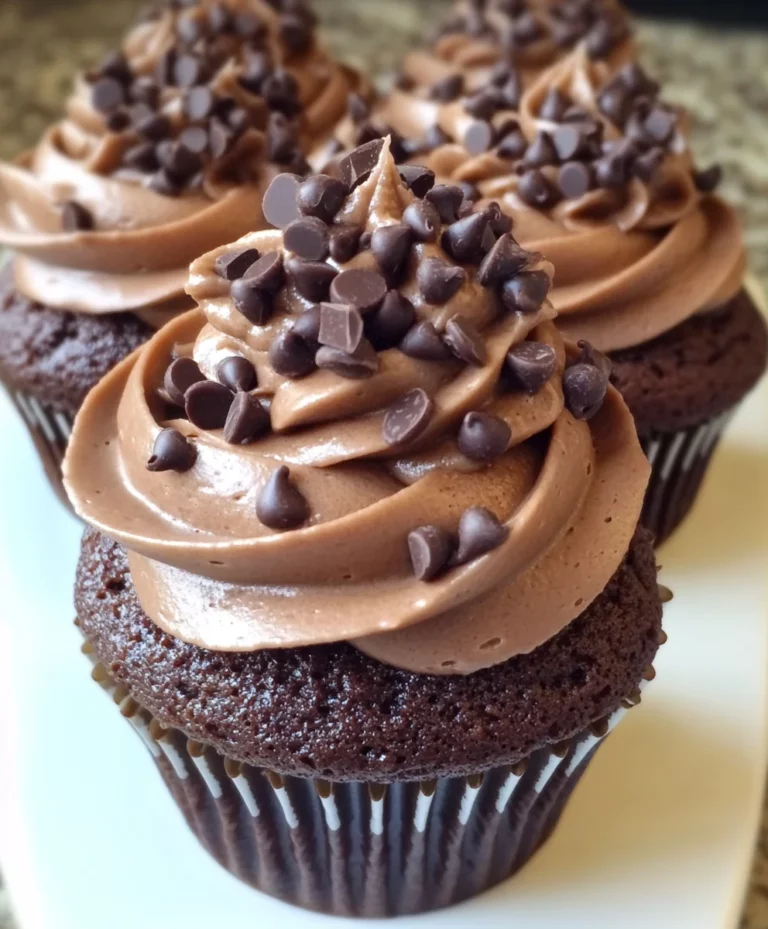 Death By Chocolate Cupcakes