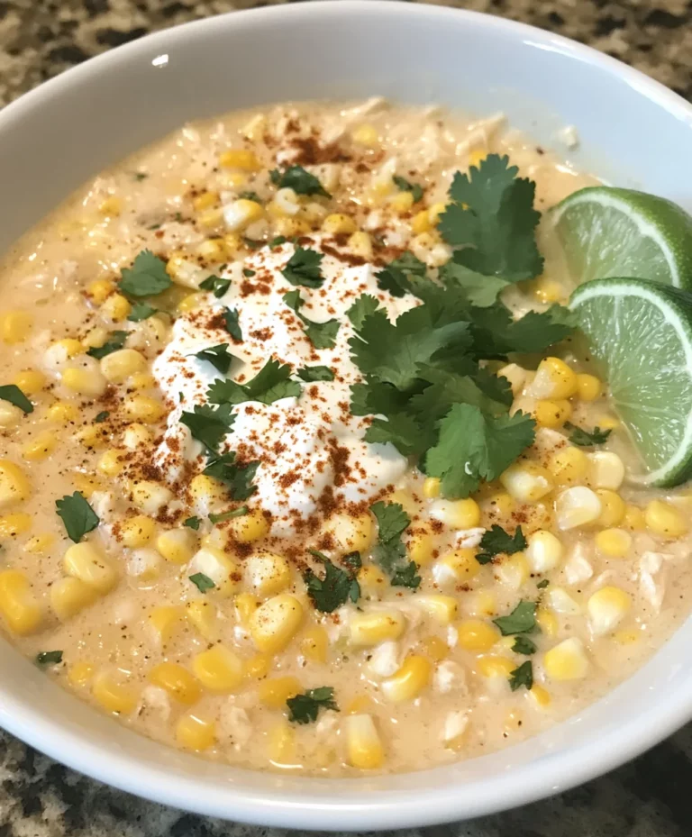 Mexican Street Corn White Chicken Chili