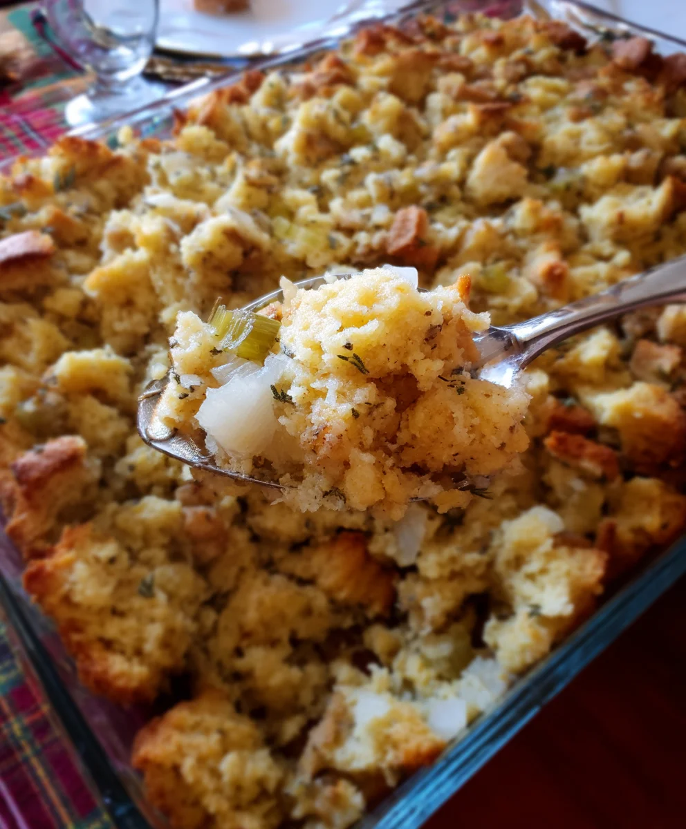 Mama's Cornbread Dressing