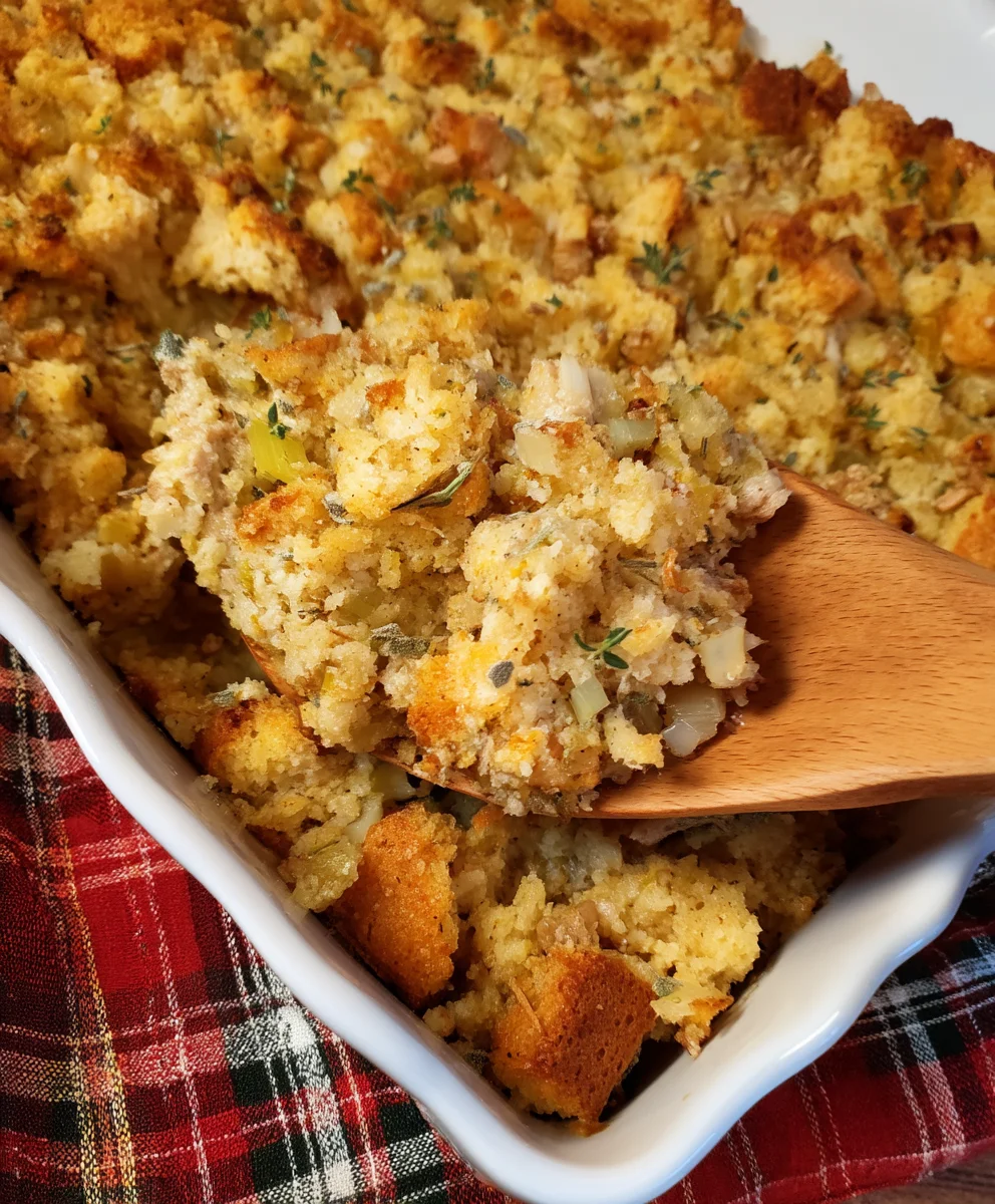Mama's Cornbread Dressing