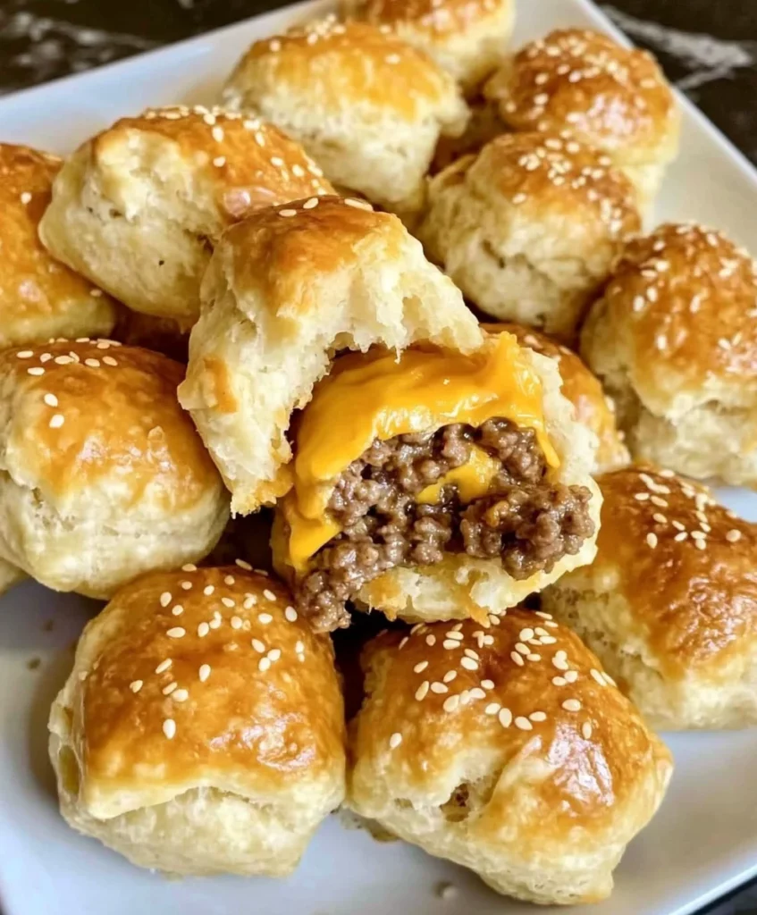 10 Cheesy Party Appetizers Perfect for Game Day Watch Parties 5 Big Mac Cheeseburger Bombs