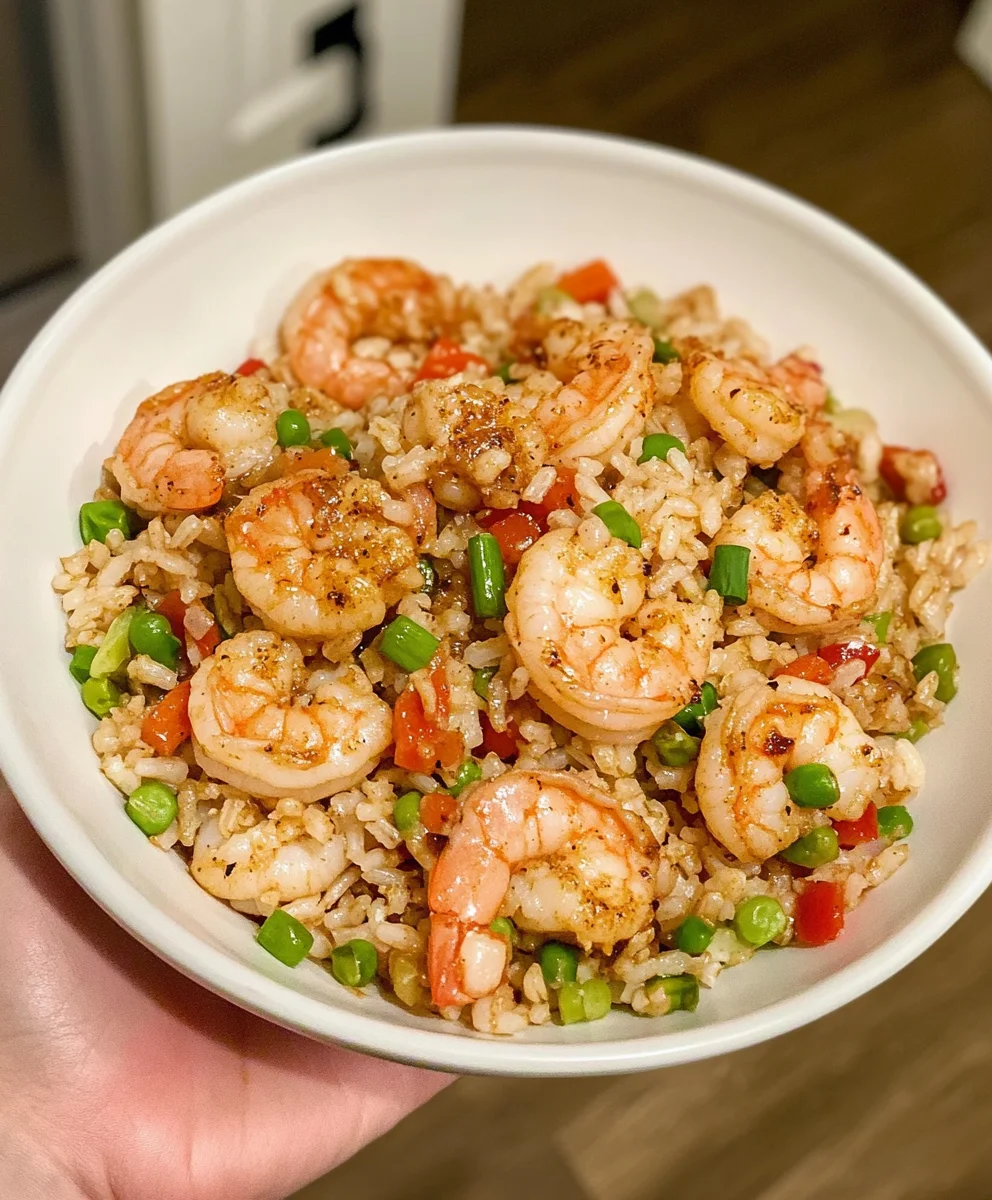 Cajun Shrimp Fried Rice
