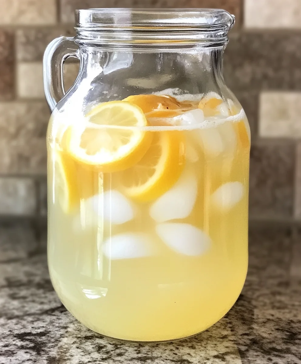 3-Ingredient Ginger Lemon Water
