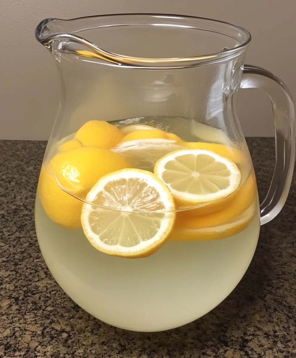 3-Ingredient Ginger Lemon Water