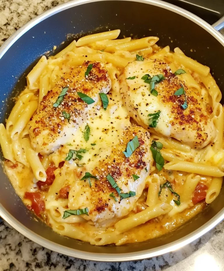 One-Pot Chicken Parmesan Pasta