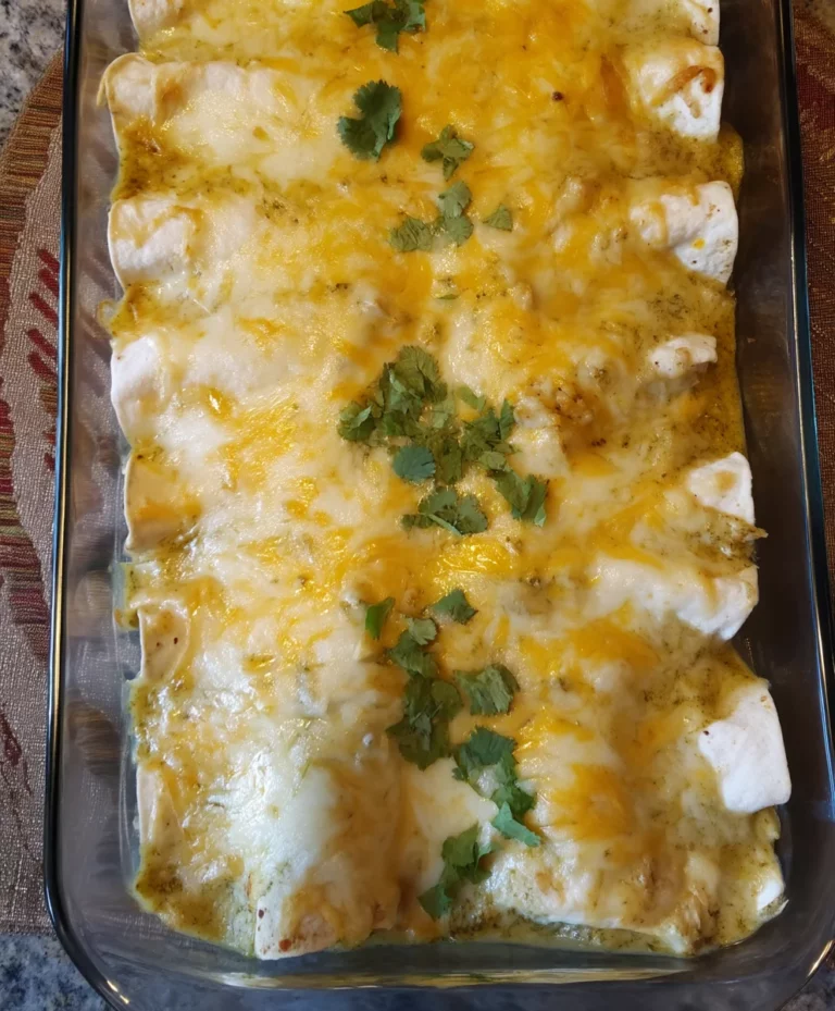 Cream Cheese Chicken Enchiladas