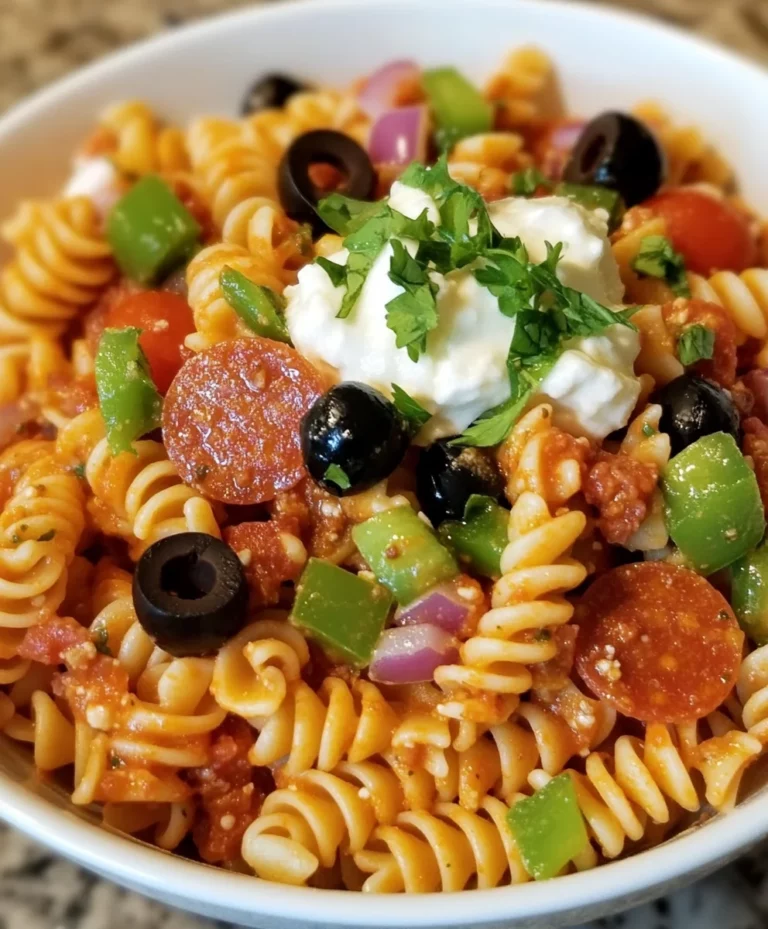 Pizza Pasta Salad