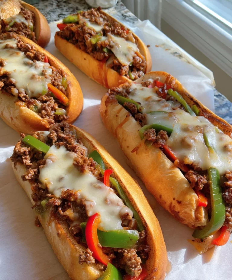 Philly Cheese Steak Sloppy Joes