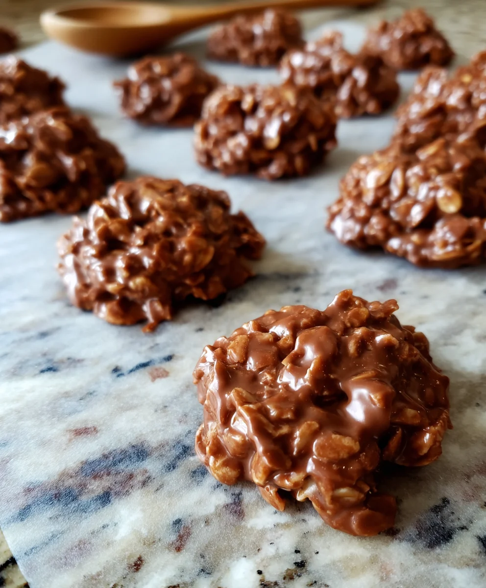 No Bake Preacher Cookies