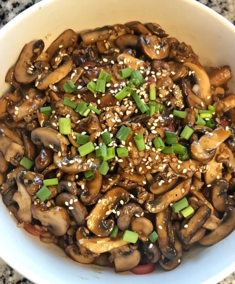 Beef Mushroom Stir Fry