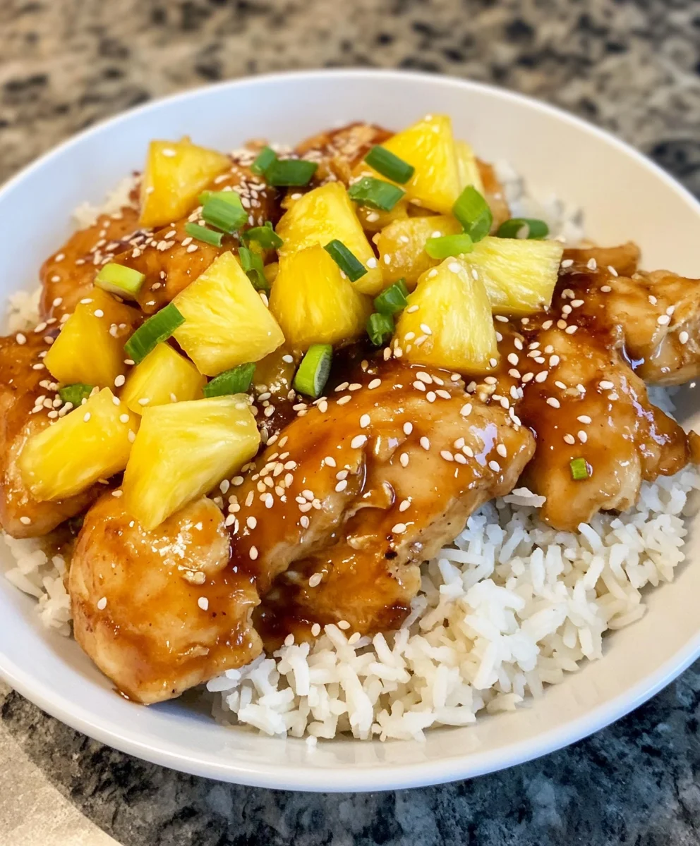Hawaiian Style Teriyaki Chicken