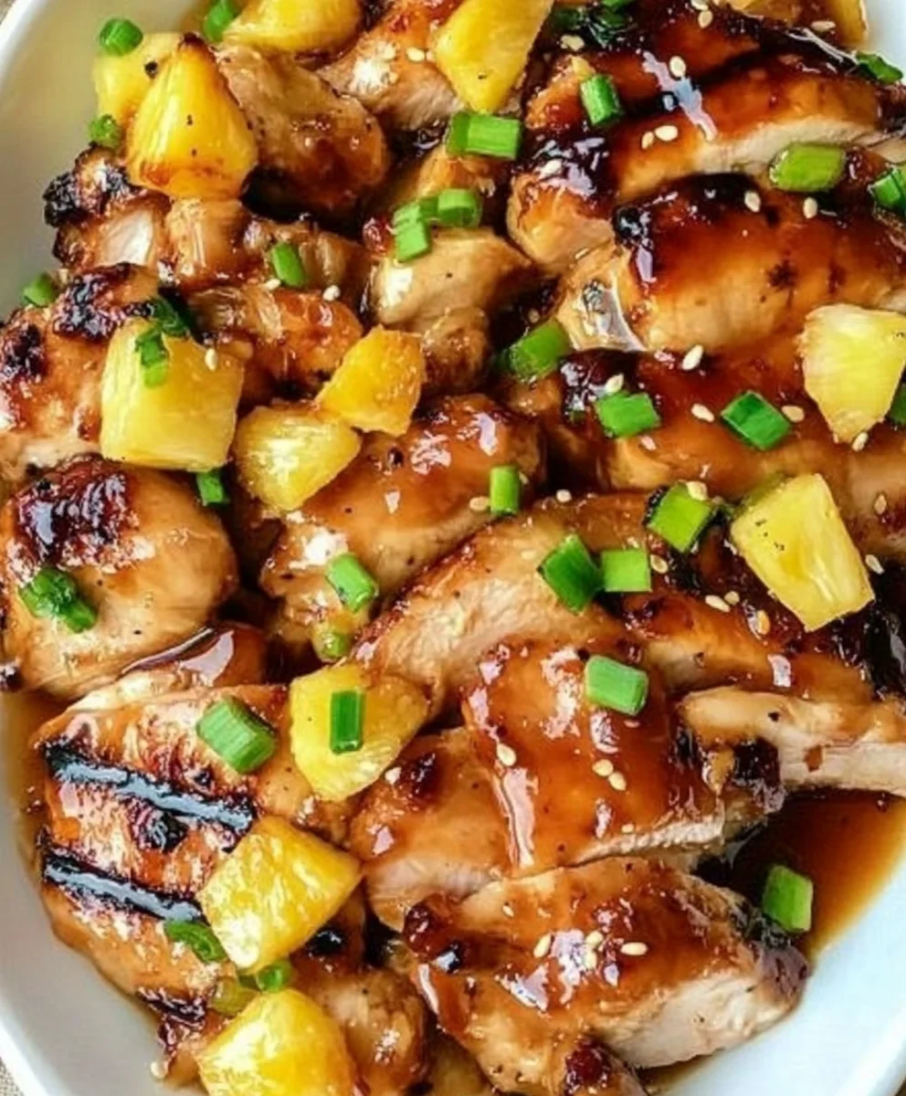 Hawaiian Style Teriyaki Chicken