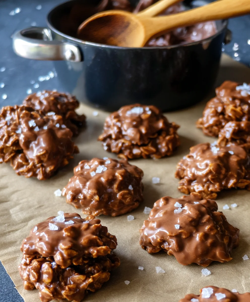 No Bake Preacher Cookies