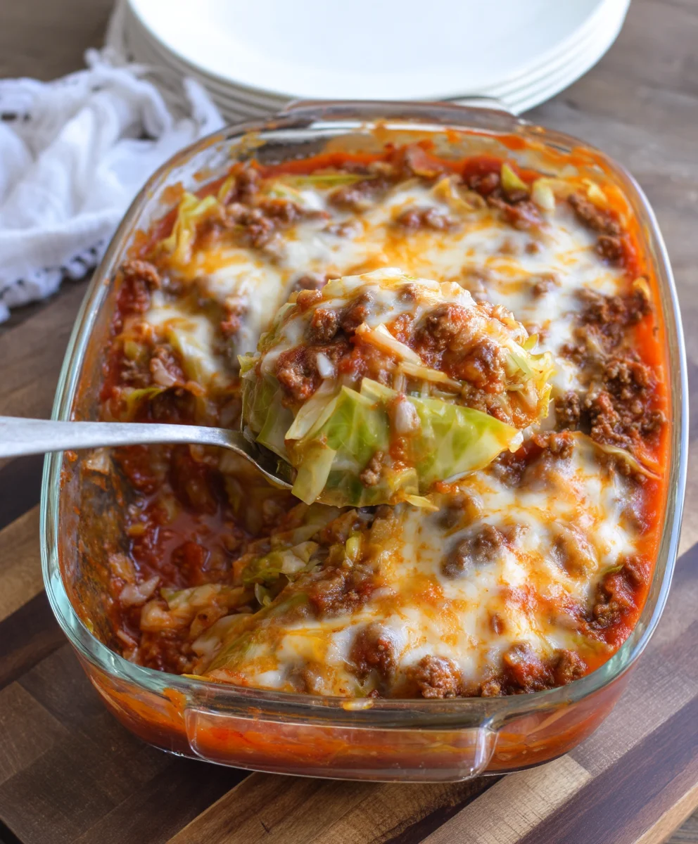 Easy Cabbage Casserole