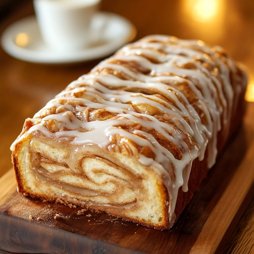 Dollywood Cinnamon Bread with Icing