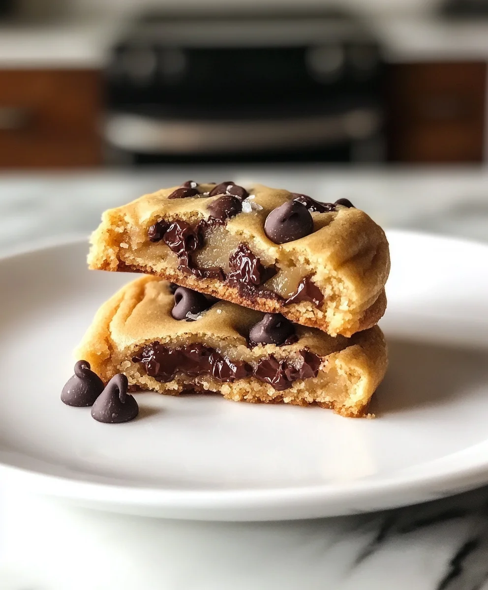 Gooey Chocolate Chip Cookies