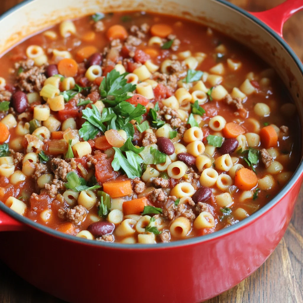 Pasta Fagioli